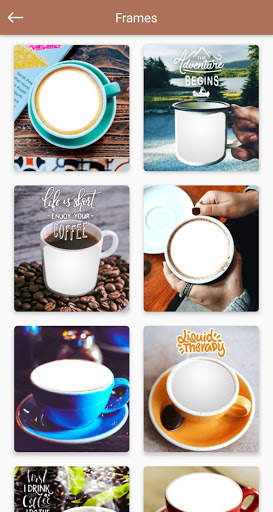 Coffee Mug Photo Frames screenshot 4