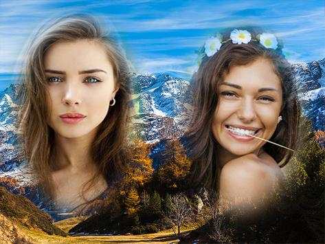 Nature Double Photo Frame screenshot 2