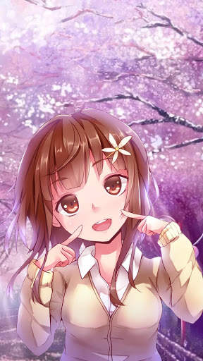Lovely Anime Girl APUS Live Wallpaper screenshot 7
