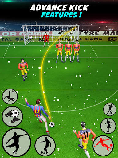 Soccer Kicks Strike Game screenshot 7