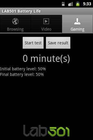 LAB501 Battery Life screenshot 3