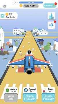 Idle Clean Road 3D screenshot 2