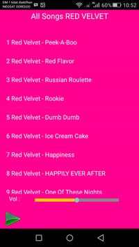 RED VELVET Songs screenshot 2