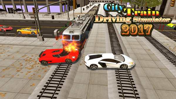 Real Train Racing Simulator 2017 - Driving Pro 3D screenshot 10