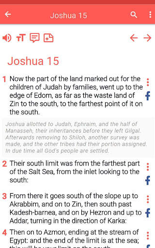 Amplified Bible offline screenshot 14