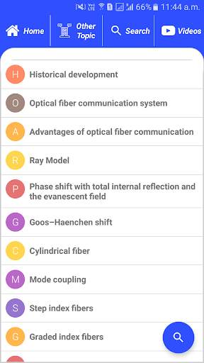 Fiber-optic communication screenshot 3
