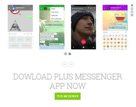 Plus Messenger screenshot 2