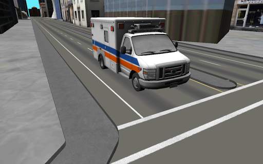 Ambulance Driving 3D screenshot 1