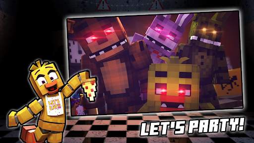 FNAF Action addon Minecraft PE screenshot 1