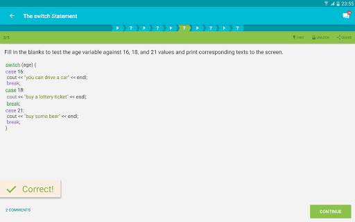 Learn C   screenshot 2