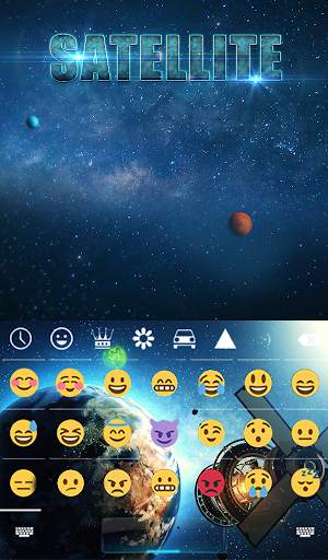 Satellite Animated Keyboard    स्क्रीनशॉट 4