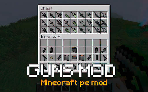 Gun Mod for Minecraft MCPE screenshot 1
