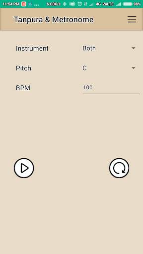 Tanpura And Metronome screenshot 1