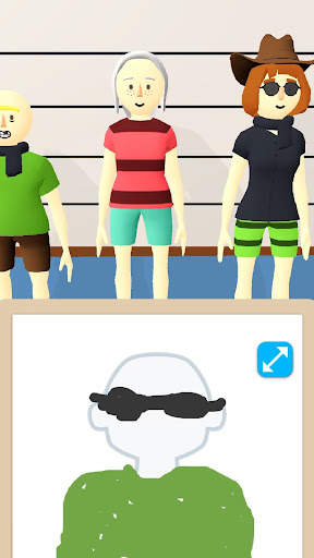 Line Up: Draw the Criminal screenshot 3