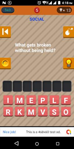 Riddles Game - Riddles me this screenshot 1