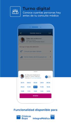 Mi Bupa | CruzBlanca, IntegraMédica, Clínicas Bupa screenshot 2