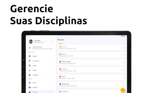 Planner Escolar - Horário screenshot 17