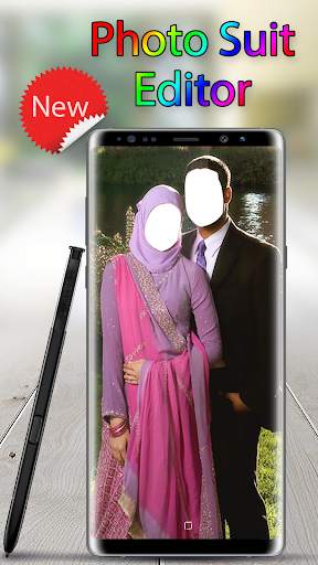 Hijab Wedding Couple Suit screenshot 2