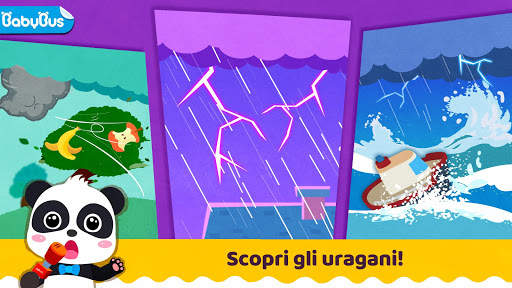 Baby Panda Sicurezza Uragani screenshot 1
