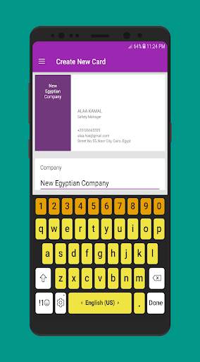 Business Card Maker - Free Bussiness Card Design screenshot 5