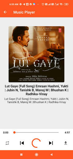 Free Music Player- (MP-3 Player with latest Songs) screenshot 5