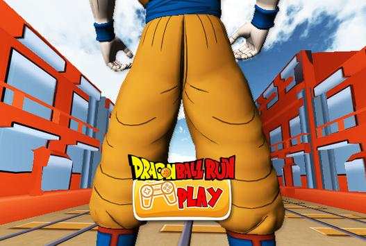 3D Goku Saiyan Dash Surfer Run скриншот 4