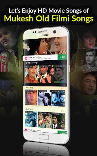 Mukesh Old Filmi Songs - Mukesh Old Songs screenshot 1