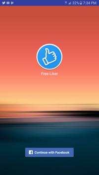 Free Liker स्क्रीनशॉट 1