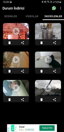 Durum Videosu Kaydedici WhatsApp için screenshot 2