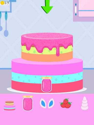unicorn cake cooking game screenshot 2