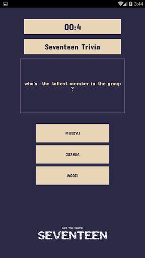 Seventeen Quiz Game screenshot 7