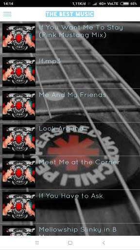 Red hot chili peppers All Songs-Mp3 screenshot 3