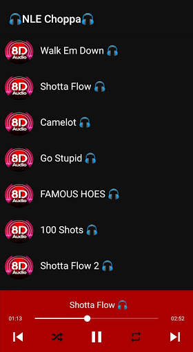 NLE Choppa - 2020 Music 8D 🎧 screenshot 4
