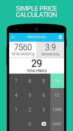Price Scale Lite digital scale screenshot 1