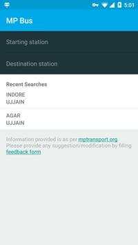 MP Bus - Irctc of buses screenshot 1