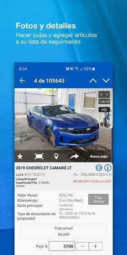 Copart - Subastas de autos de salvamento screenshot 3