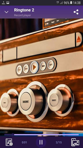 Record player - RINGTONES and WALLPAPERS screenshot 2