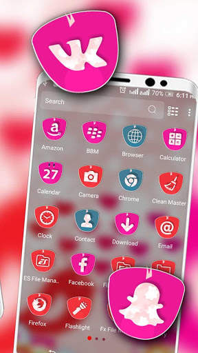 Love Birds Launcher Theme screenshot 2