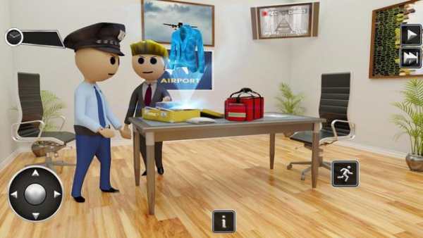 Stickman Airport Games - A Kids City Simulation screenshot 4