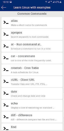 Learn Linux with Examples screenshot 4