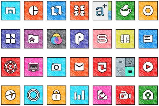 WhatsArt - Icon Pack 7 تصوير الشاشة