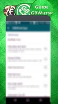 Guide for GBWhatsApp Messenger App screenshot 3