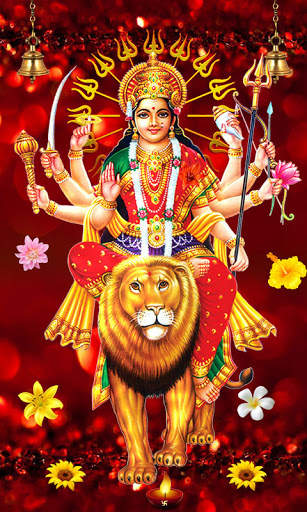 Durga Mata Blessings Live Wallpaper screenshot 8