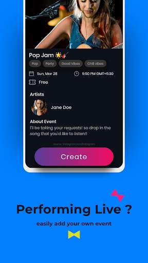 Ombre - Join live music events globally from home screenshot 5