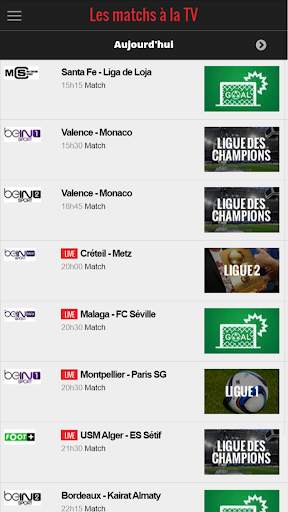Programme TV Foot 7 تصوير الشاشة