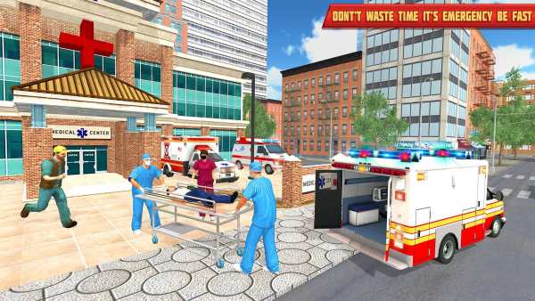 Ambulance Rescues 3D screenshot 1