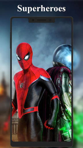 Superheroes Wallpaper screenshot 1