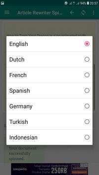 Article Rewriter Spinner Pro screenshot 5