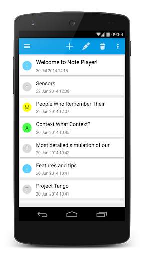 Note Text Player (Read aloud) screenshot 1