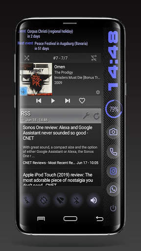 DarkCircles theme for Total Launcher screenshot 6